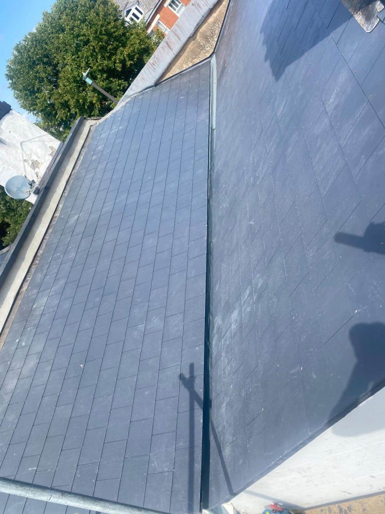 new slate roof extension