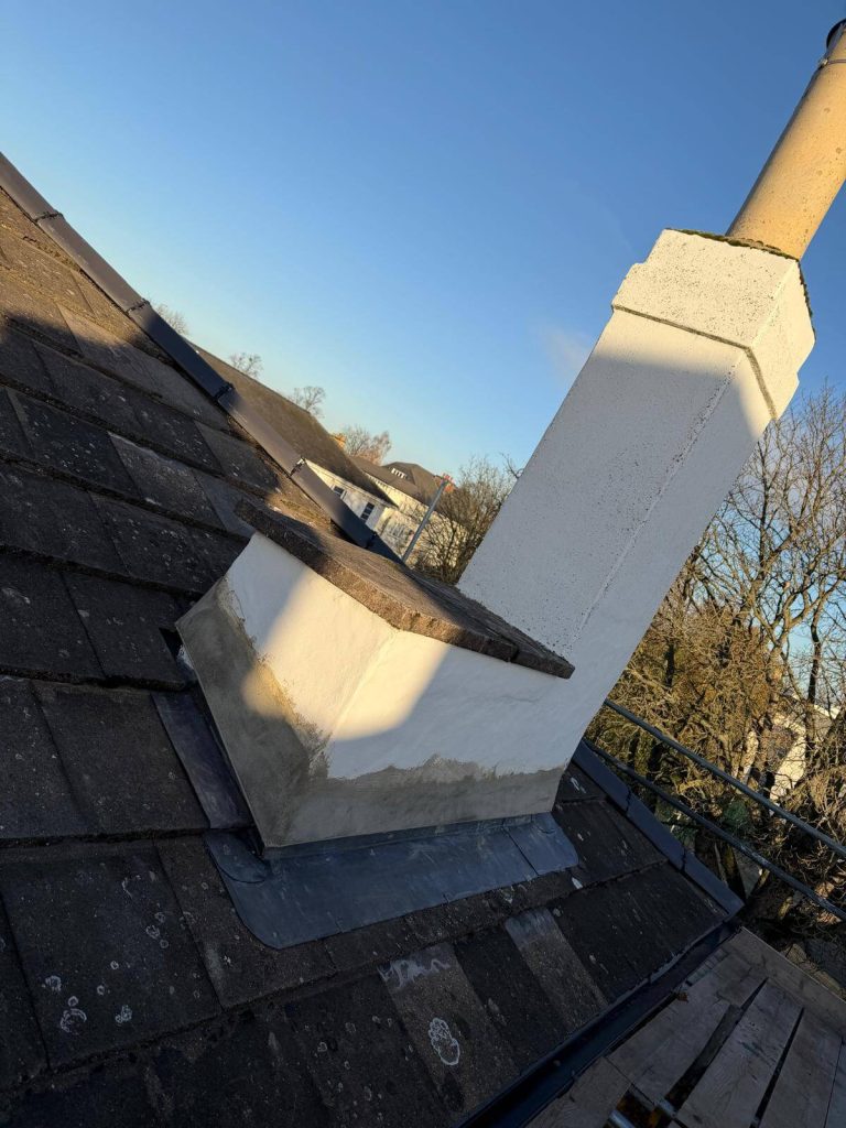 repairing a chimney