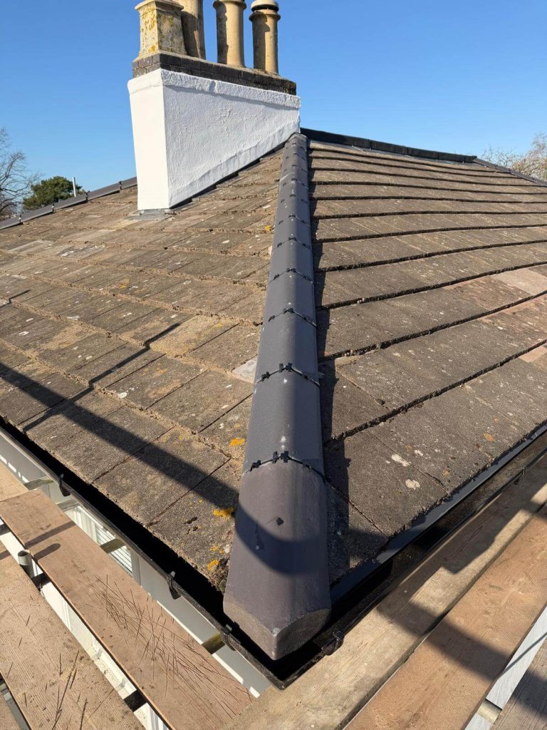 roof ridge and chimney repairs