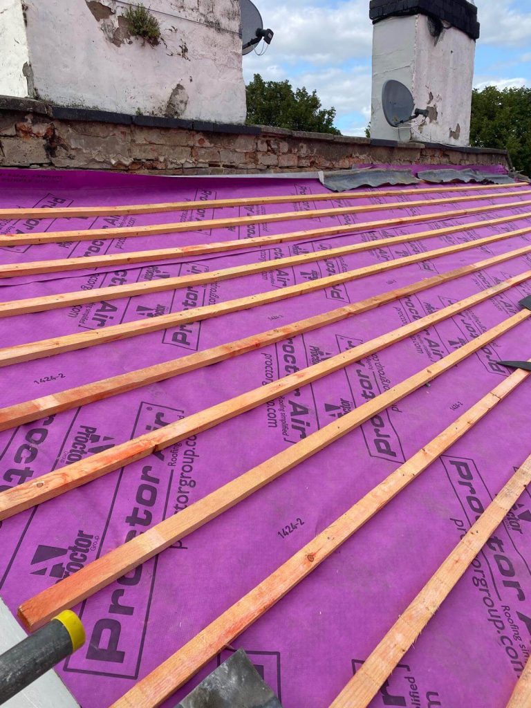 underlay to stop leaks on roof