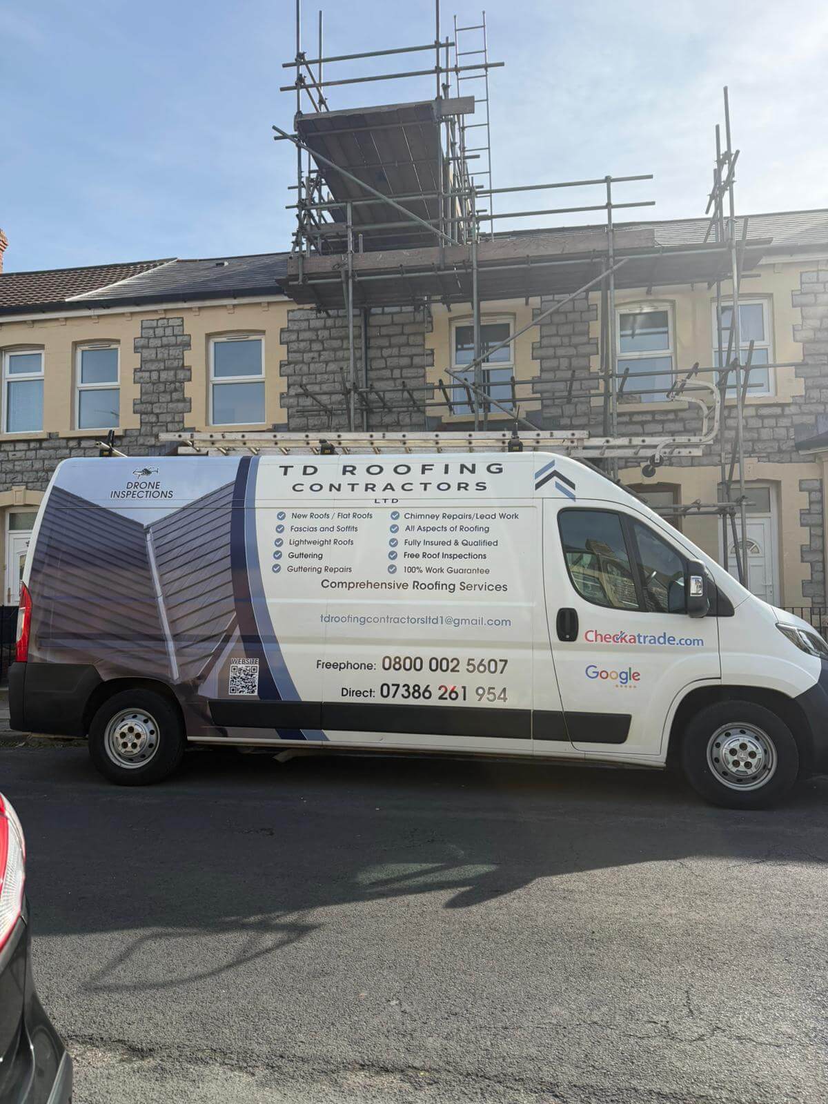 td roofing van
