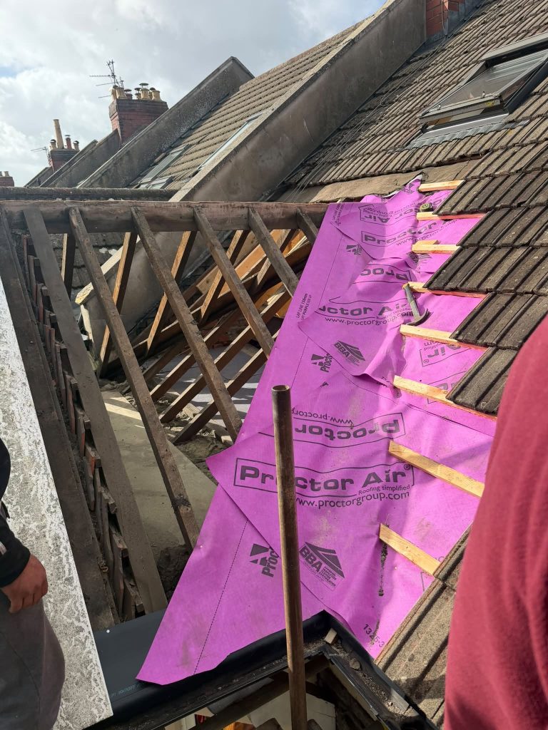 fishponds roof repairs